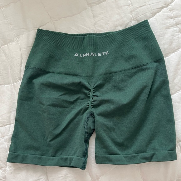Green Women's Shorts - Picture 2 of 2